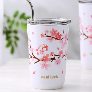 Cherry Blossom Thermal Mug - Image 5