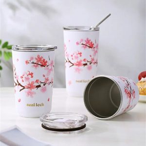 Cherry Blossom Thermal Mug