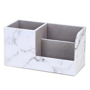 Faux Leather Desk Organizer - Image 6