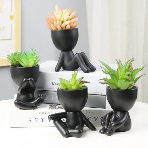 Humanoid Ceramic Planter - Image 3