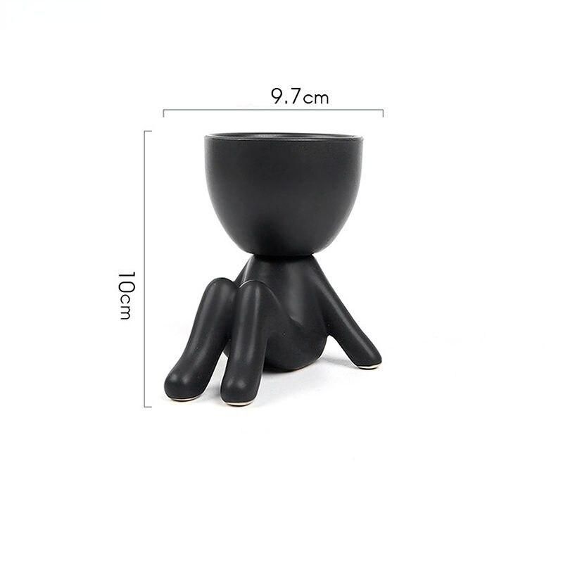 Humanoid Ceramic Planter - Image 7
