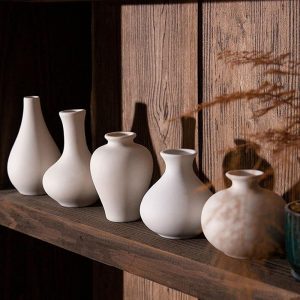 Nordic White Ceramic Vase
