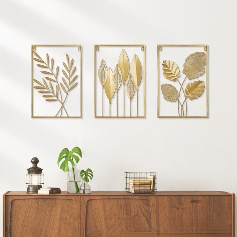 Ginkgo Leaf Metal Wall Art