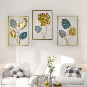 Ginkgo Leaf Metal Wall Art - Image 6