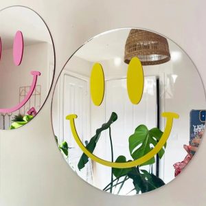 Alternative view of Happy Smile Acrylic Mirror