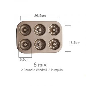 6-Cup Cartoon Muffin Pan - Image 4