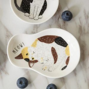 Cat Ceramic Snack Plate - Image 5