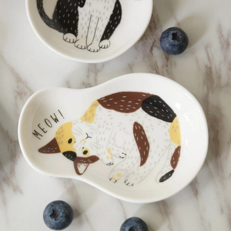 Cat Ceramic Snack Plate - Image 5
