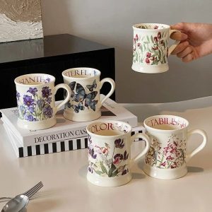 Floral Ceramic Mug - Image 3