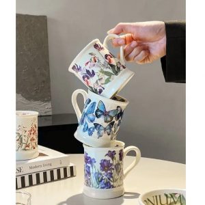 Floral Ceramic Mug - Image 5