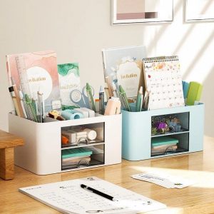 Desk Organizer with Drawers - Image 3
