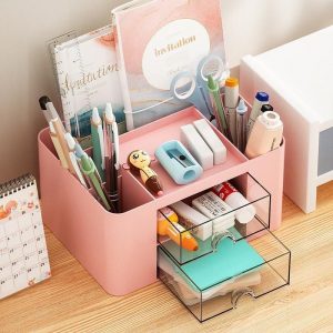 Desk Organizer with Drawers