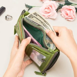 Bifold Wallet with Coin Pocket - Image 7