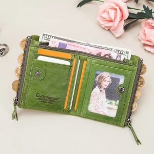 Bifold Wallet with Coin Pocket - Image 4