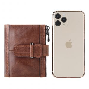 Vintage Zip Wallet for Men - Image 7