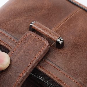 Vintage Zip Wallet for Men - Image 4