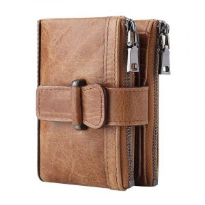 Vintage Zip Wallet for Men