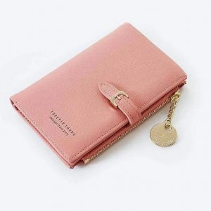 Compact Card Wallet with Wrist Strap