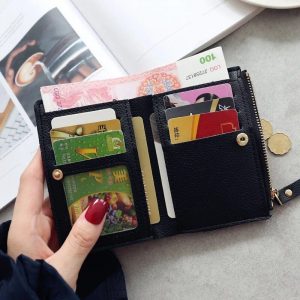 Fruit Embroidery Mini Wallet - Image 7