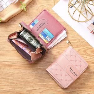 Embroidered Heart Compact Wallet - Image 5