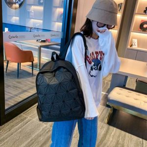 Geometric Canvas Backpack - Image 5