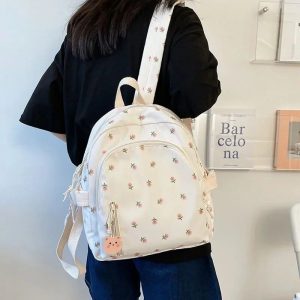 Japanese Floral Mini Backpack - Image 5