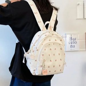 Japanese Floral Mini Backpack - Image 4