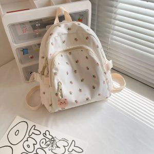 Japanese Floral Mini Backpack - Image 3