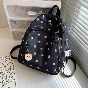 Japanese Floral Mini Backpack - Image 7