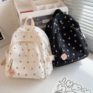 Alternative view of Japanese Floral Mini Backpack