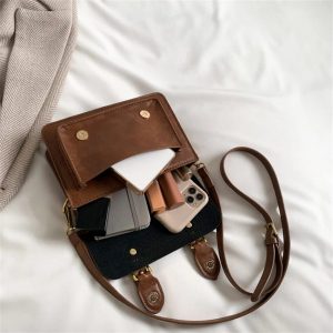 Vintage Shoulder Crossbody Bag - Image 7