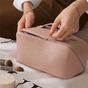 Large Travel Cosmetic Bag - Image 4