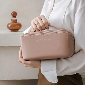 Large Travel Cosmetic Bag - Image 5