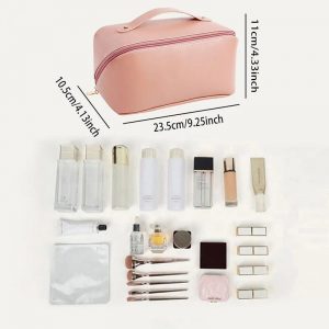 Large Travel Cosmetic Bag - Image 7